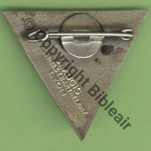 548  1955.63 VR.548 2eDRILLE GAOM.86 BLIDA  A.AUGIS ST.BARTH LYON 3Li Poincon AA LYON Bol fenetre Dos Grenu Etame Sourcils fins Src.Y.GENTY  